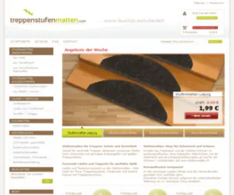 Treppenstufenmatten.com(Stufenmatten ✓ Schicker Treppenschutz ✓ Halbrund & eckig ✓ Riesen) Screenshot