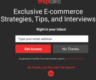 Treptalks.com(Trep Talks Media) Screenshot