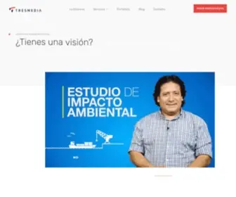 Tres.pe(Agencia de marketing digital y social media en Lima Perú) Screenshot