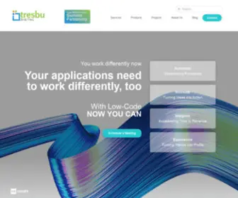 Tresbudigital.com(Tresbu Digital) Screenshot