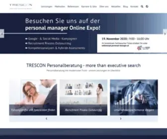 Trescon.at(TRESCON Personalberatung) Screenshot