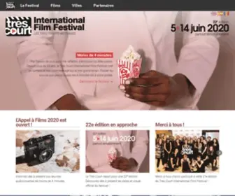 Trescourt.com(Très Court International Film Festival : Very Short Movies International Festival (around 4min)) Screenshot