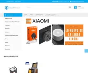 Tresdprinttech.com(Impresoras 3D y Electrónica) Screenshot