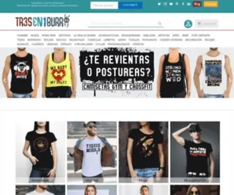 Tresenunburro.com(Camisetas originales y divertidas) Screenshot