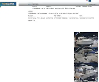 Tresfjord.com(Tresfjord Boats and Yachts) Screenshot