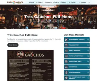 Tresgauchosgrill.com(Tresgauchosgrill) Screenshot