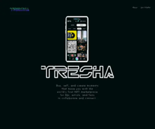 Tresha.io(My Site) Screenshot