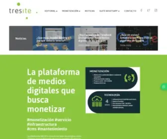 Tresite.com(Plataforma Editorial) Screenshot