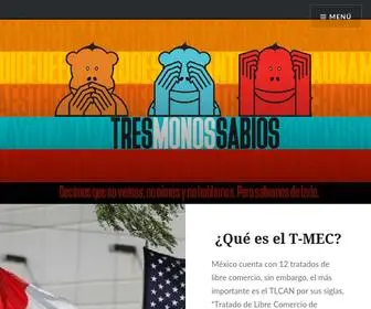 Tresmonossabios.com(Tresmonossabios) Screenshot