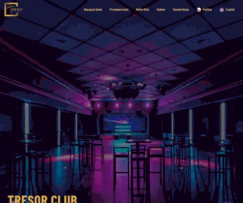 Tresorclub.cz(Multifunkční prostor a taneční klub) Screenshot