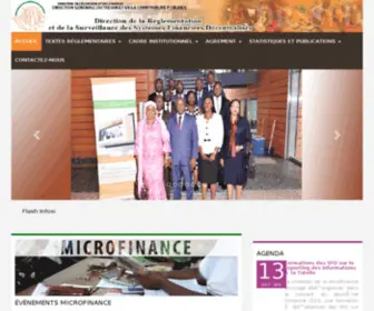 Tresor.gov.ci(Côte d'ivoire) Screenshot