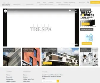 Trespa.com(Trespa) Screenshot