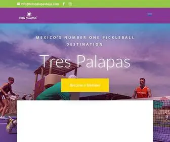 Trespalapasbaja.com(Tres Palapas Baja) Screenshot