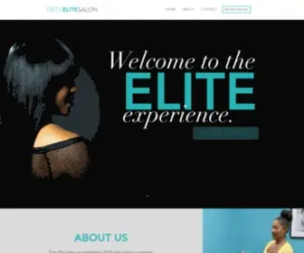 Tresselite.com(Tress Elite Salon) Screenshot