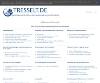 Tresselt.de(▷) Screenshot
