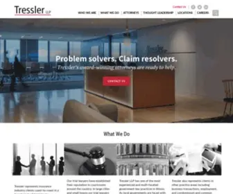 Tresslerllp.com(Tressler LLP) Screenshot