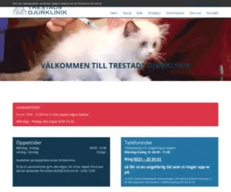 Trestadsdjurklinik.se(Veterinär i Uddevalla) Screenshot