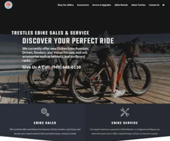 Trestlesebike.com(Trestles Electric Bicycle Co) Screenshot