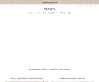 TresXics.com(Decoration for children's rooms and home) Screenshot