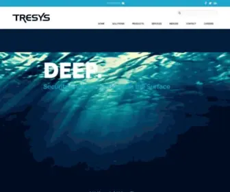 Tresys.com(Tresys :: Home) Screenshot