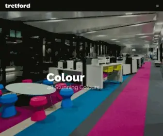 Tretford.com(Tretford natural cord fiber commercial carpets) Screenshot