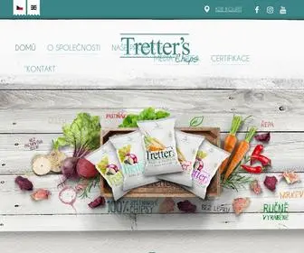 Tretters-Chips.cz(Domů) Screenshot