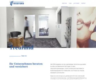 Treufund.de(Unternehmensberatung) Screenshot