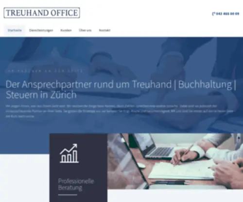 Treuhandoffice.ch(Treuhand Office) Screenshot