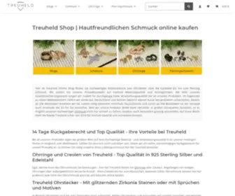 Treuheld.com(Schmuck Online Shop) Screenshot