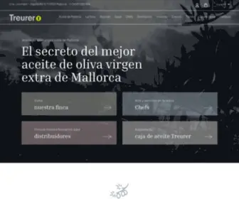 Treurer.com(Aceite De Mallorca) Screenshot