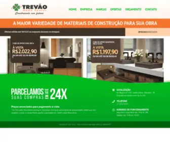 Trevaohomecenter.com.br(Trevão Home Center) Screenshot