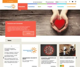 Trevisovolontariato.org(Un nuovo sito targato WordPress) Screenshot