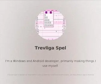 Trevligaspel.se(Trevliga spel) Screenshot