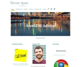 Trevorayers.com(Trevor Ayers) Screenshot