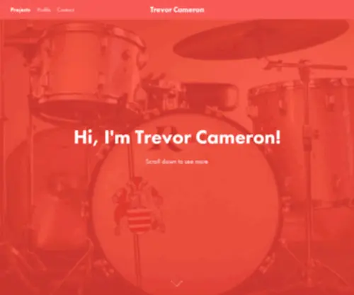 Trevorcameron.info(Trevor Cameron) Screenshot