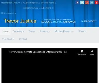Trevorjustice.com(Trevor Justice) Screenshot