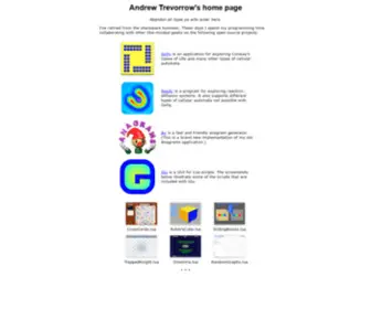 Trevorrow.com(Software by Andrew Trevorrow) Screenshot