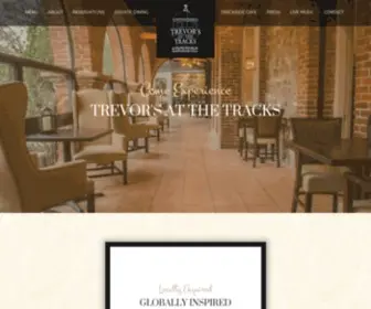 Trevorsatthetracks.com(Trevor's At The Tracks) Screenshot