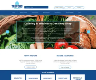 Trevorsfoodservice.net(Trevors Foodservice) Screenshot