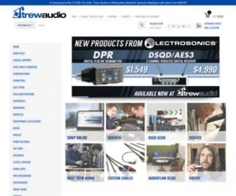 Trewaudio.com(Trew Audio) Screenshot