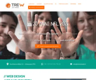 Trewsitiweb.it(Tre W web agency di Orbassano (Torino)) Screenshot