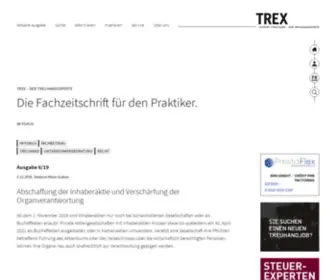 Trex.ch(Treuhand) Screenshot