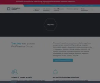 Treximo.com(Life Sciences Global Consulting And Solutions Provider) Screenshot
