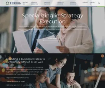 Trexin.com(Trexin Consulting) Screenshot