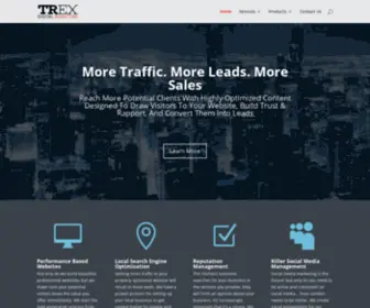 Trexmarketing.com(Discover how TREX Digital Marketing) Screenshot