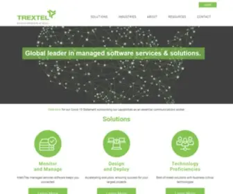 Trextel.com(Trextel, a Connext company) Screenshot