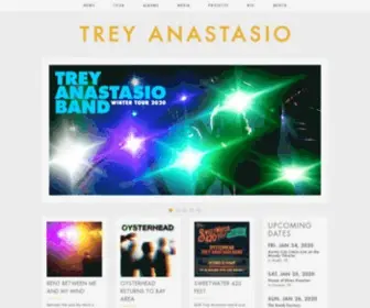 Trey.com(Trey Anastasio) Screenshot