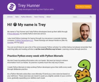 Treyhunner.com(Trey Hunner) Screenshot