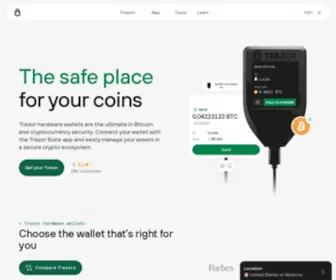 Trezor.io(Trezor Hardware Wallet (Official)) Screenshot