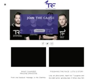 TRF.org(Pediatric Cancer) Screenshot
